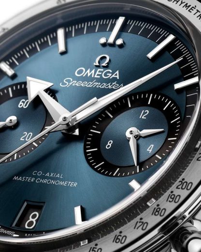 Omega Speedmaster '57 40,5 mm, stål på läderrem 332.12.41.51.03.001 - Bild 3