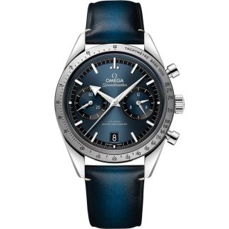 Omega Speedmaster '57 40,5 mm, stål på läderrem 332.12.41.51.03.001