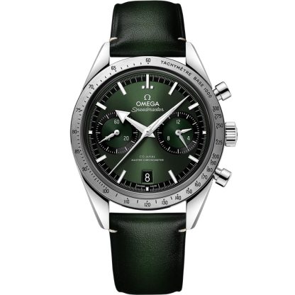 Omega Speedmaster '57 40,5 mm, stål på läderrem 332.12.41.51.10.001