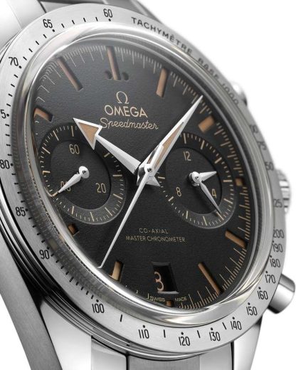 Omega Speedmaster '57 40,5 mm, stål på stål 332.10.41.51.01.001 - Bild 4
