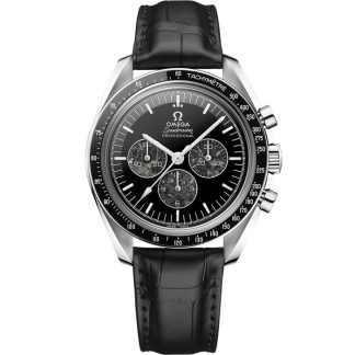 Omega Speedmaster Calibre 321 42 mm, platina på läderarmband 311.93.42.30.99.001
