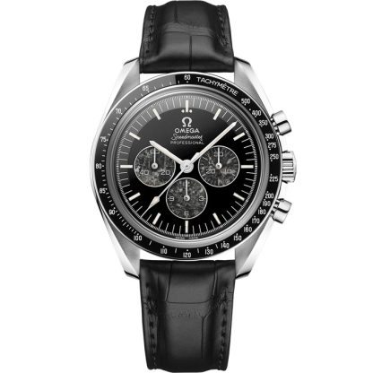 Omega Speedmaster Calibre 321 42 mm, platina på läderarmband 311.93.42.30.99.001