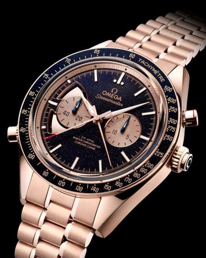 Omega Speedmaster Chrono Chime 45 mm, Sedna™ guld på Sedna™ guld 522.50.45.52.03.001 - Bild 3