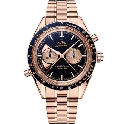 Omega Speedmaster Chrono Chime 45 mm, Sedna™ guld på Sedna™ guld 522.50.45.52.03.001