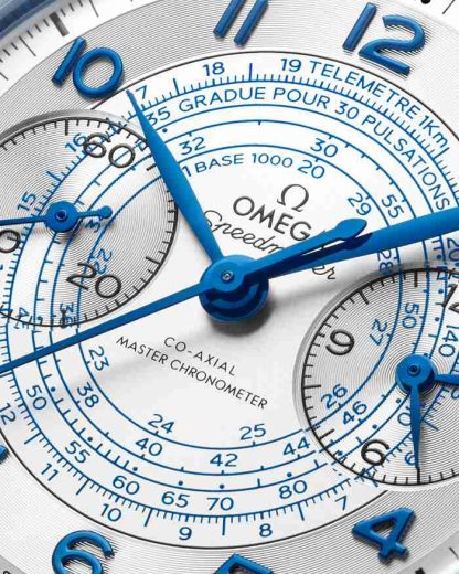 Omega Speedmaster Chronoscope 43 mm, stål på stål 329.30.43.51.02.001 - Bild 4