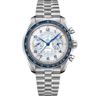 Omega Speedmaster Chronoscope 43 mm, stål på stål 329.30.43.51.02.001