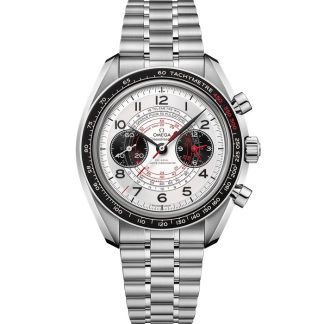 Omega Speedmaster Chronoscope 43 mm, stål på stål 329.30.43.51.02.002
