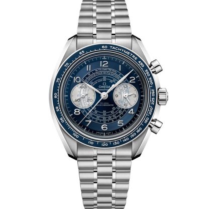 Omega Speedmaster Chronoscope 43 mm, stål på stål 329.30.43.51.03.001