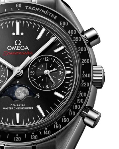 Omega Speedmaster Moonphase 44,25 mm, stål på stål 304.30.44.52.01.001 - Bild 2
