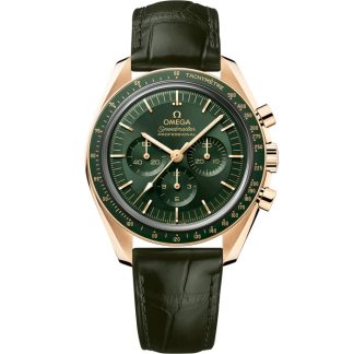 Omega Speedmaster Moonwatch Professional 42 mm, Moonshine™ guld på läderarmband 310.63.42.50.10.001