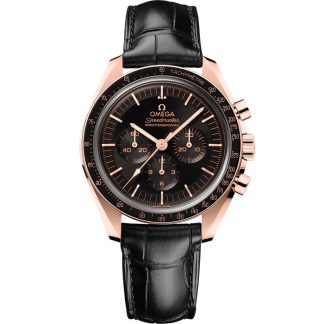 Omega Speedmaster Moonwatch Professional 42 mm, Sedna™ guld på läderarmband 310.63.42.50.01.001