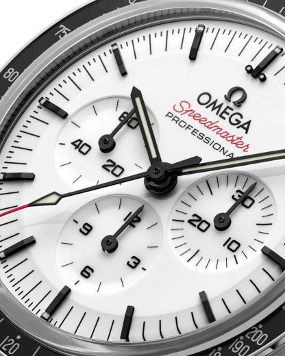 Omega Speedmaster Moonwatch Professional 42 mm, stål på gummiband 310.32.42.50.04.001 - Bild 3