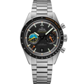 Omega Speedmaster Pilot 40,85 mm, stål på stål 332.10.41.51.01.002