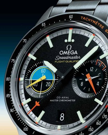 Omega Speedmaster Pilot 40,85 mm, stål på stål 332.10.41.51.01.002 - Bild 5