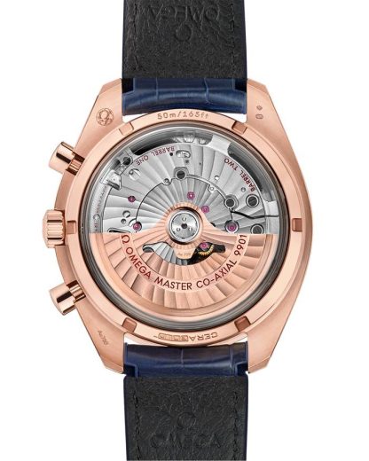 Omega Speedmaster Racing 44,25 mm, Sedna™ guld på läderarmband 329.53.44.51.03.001 - Bild 2