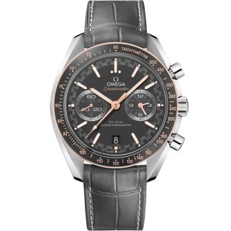 Omega Speedmaster Racing 44,25 mm, stål på läderband 329.23.44.51.06.001