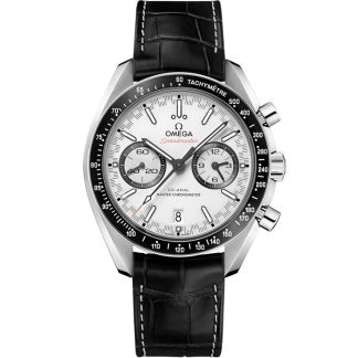 Omega Speedmaster Racing 44,25 mm, stål på läderband 329.33.44.51.04.001