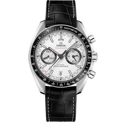 Omega Speedmaster Racing 44,25 mm, stål på läderband 329.33.44.51.04.001