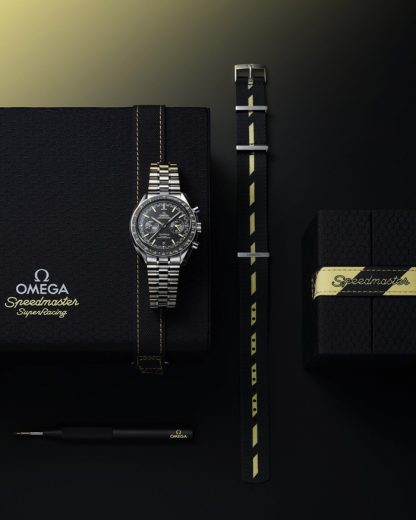Omega Speedmaster Super Racing 44,25 mm, stål på stål 329.30.44.51.01.003 - Bild 4