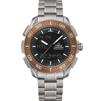 Omega Speedmaster X-33 Marstimer 45 mm, titan på titan 318.90.45.79.01.003
