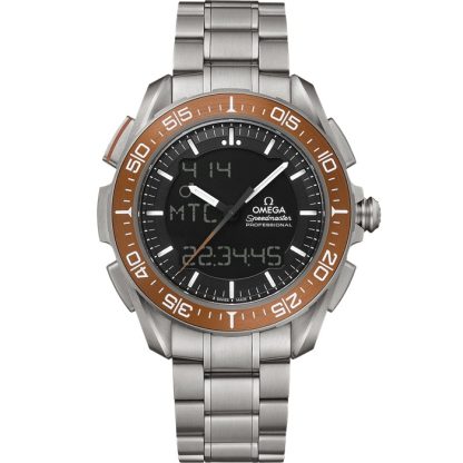 Omega Speedmaster X-33 Marstimer 45 mm, titan på titan 318.90.45.79.01.003