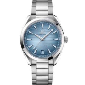Omega Summer Blue Seamaster Aqua Terra 150M 41 mm, stål på stål 220.10.41.21.03.005