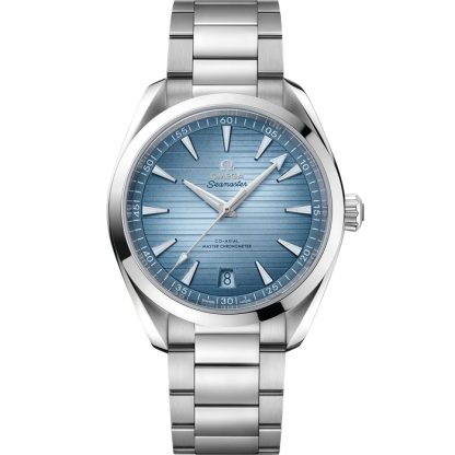 Omega Summer Blue Seamaster Aqua Terra 150M 41 mm, stål på stål 220.10.41.21.03.005