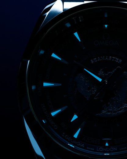 Omega Summer Blue Seamaster Aqua Terra 150M 43 mm, stål på stål 220.10.43.22.03.002 - Bild 5