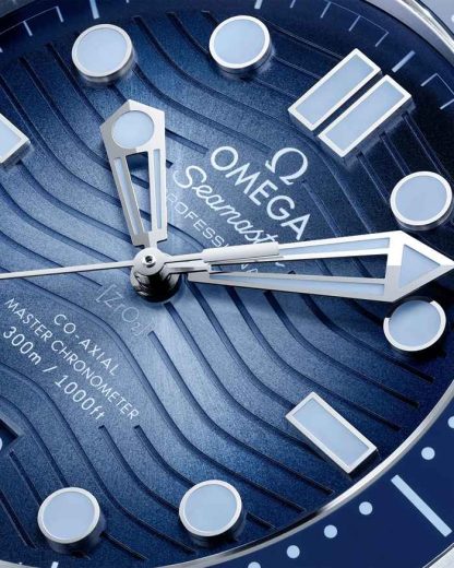 Omega Summer Blue Seamaster Diver 300M 42 mm, stål på stål 210.30.42.20.03.003 - Bild 3