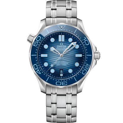 Omega Summer Blue Seamaster Diver 300M 42 mm, stål på stål 210.30.42.20.03.003
