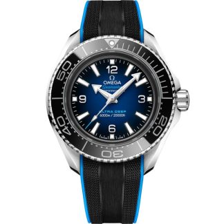 Omega Ultra Deep Seamaster Planet Ocean 6000M 45,5 mm, O-MEGASTEEL på gummiband 215.32.46.21.03.001
