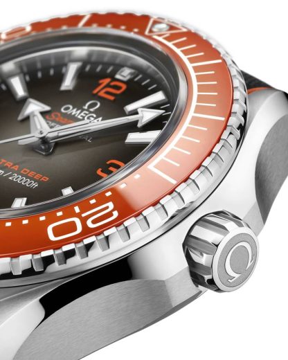 Omega Ultra Deep Seamaster Planet Ocean 6000M 45,5 mm, O-MEGASTEEL på gummiband 215.32.46.21.06.001 - Bild 3