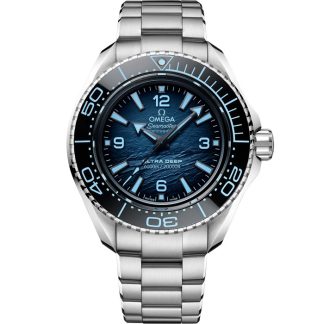 Omega Ultra Deep Summer Blue Seamaster Planet Ocean 6000M 45,5 mm, O-MEGASTEEL på O-MEGASTEEL 215.30.46.21.03.002