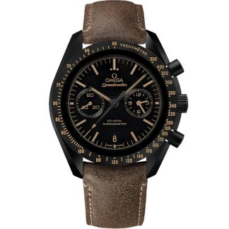 Omega Vintage Black Speedmaster Dark Side of the Moon 44,25 mm, svart keramik på läderband 311.92.44.51.01.006