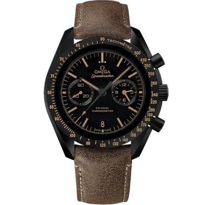 Omega Vintage Black Speedmaster Dark Side of the Moon 44,25 mm, svart keramik på läderband 311.92.44.51.01.006